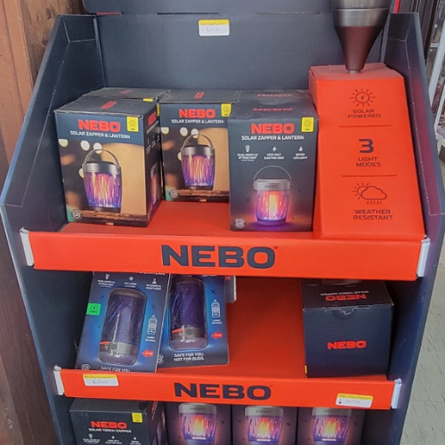 Building material and supplies inside of Baker Allen Building Supply.