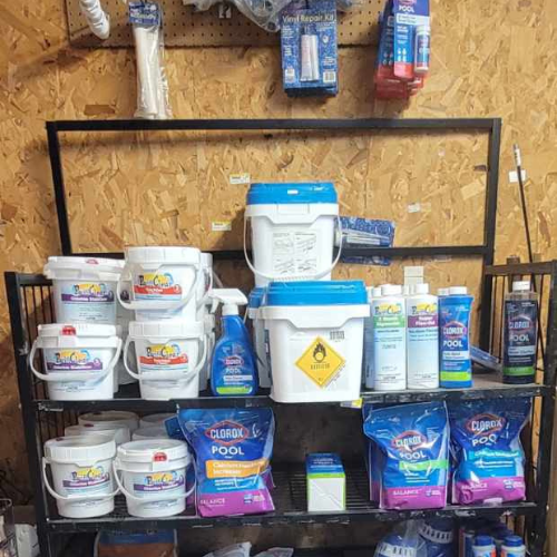 Hardware and supplies inside of Baker Allen Building Supply.